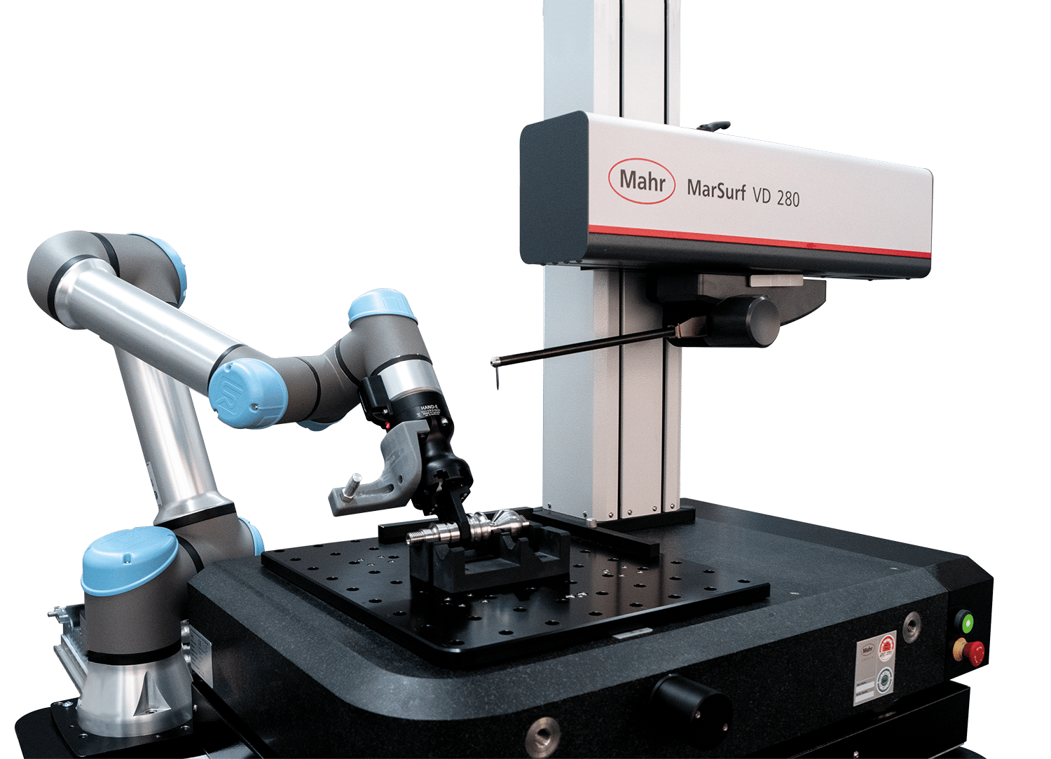  Automation of the part placement eliminates operator involvement, increasing productivity while reducing operator-influenced measurement errors.