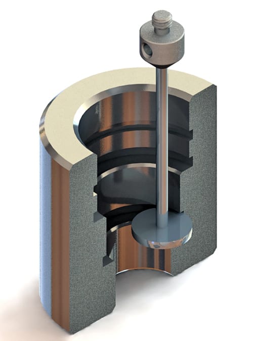 Figure 3: Inspecting an O-ring groove
