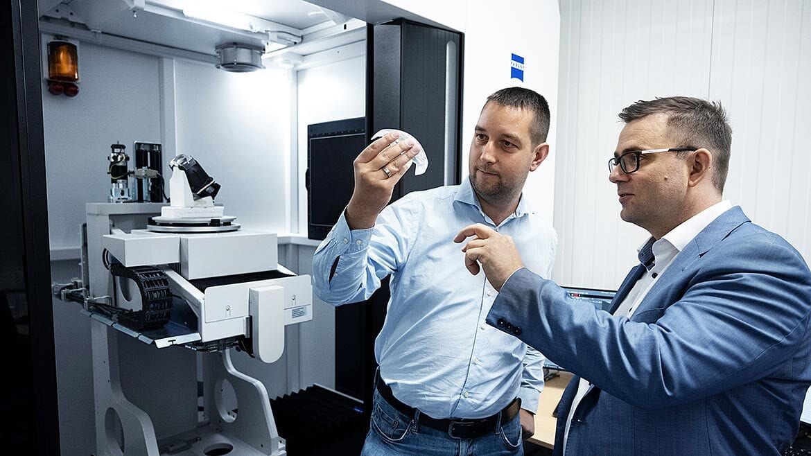 A complete digital twin derived of 3D CT data supports supplier traceability and confidence, and facilitates clearer communication, reducing delays and misunderstandings.