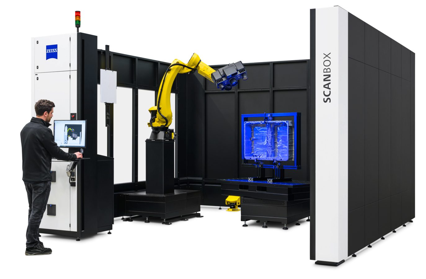 EV manufacturers can quickly gain an accurate digital twin of an EV battery tray for faster and more insightful inspection information.