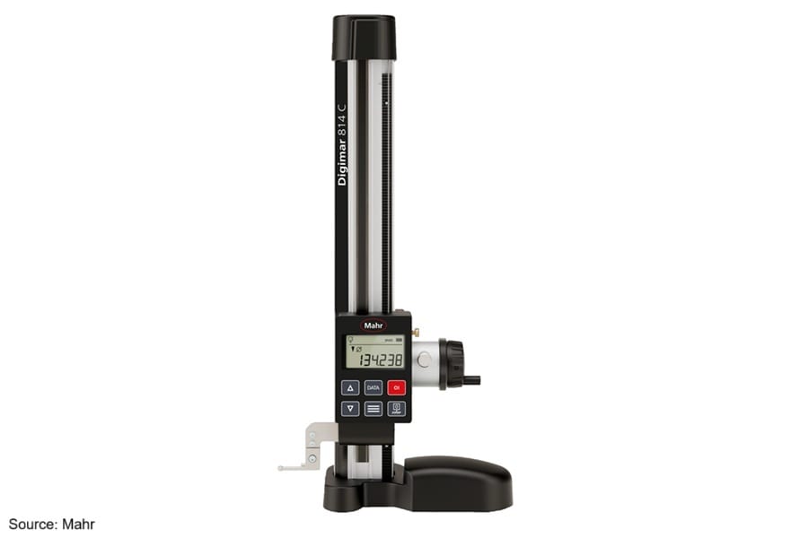 Black Mahr Digimar 814 C digital height gauge.
