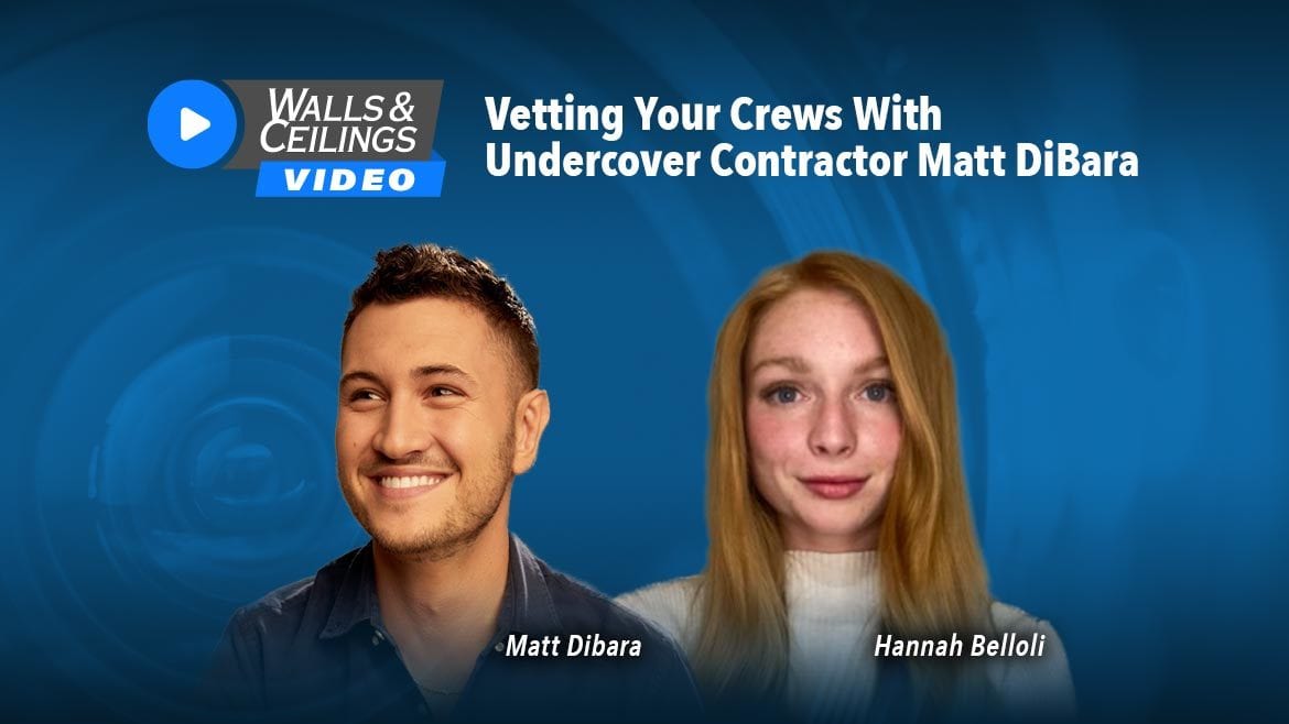 Vetting Your Crews With Undercover Contractor Matt DiBara