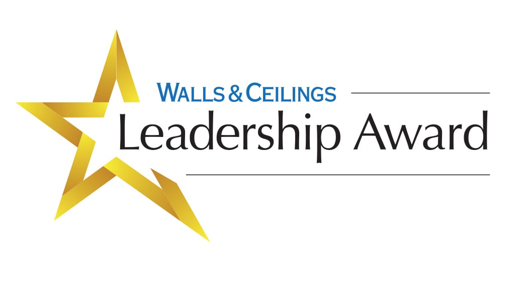 Walls & Ceilings Leadership Award