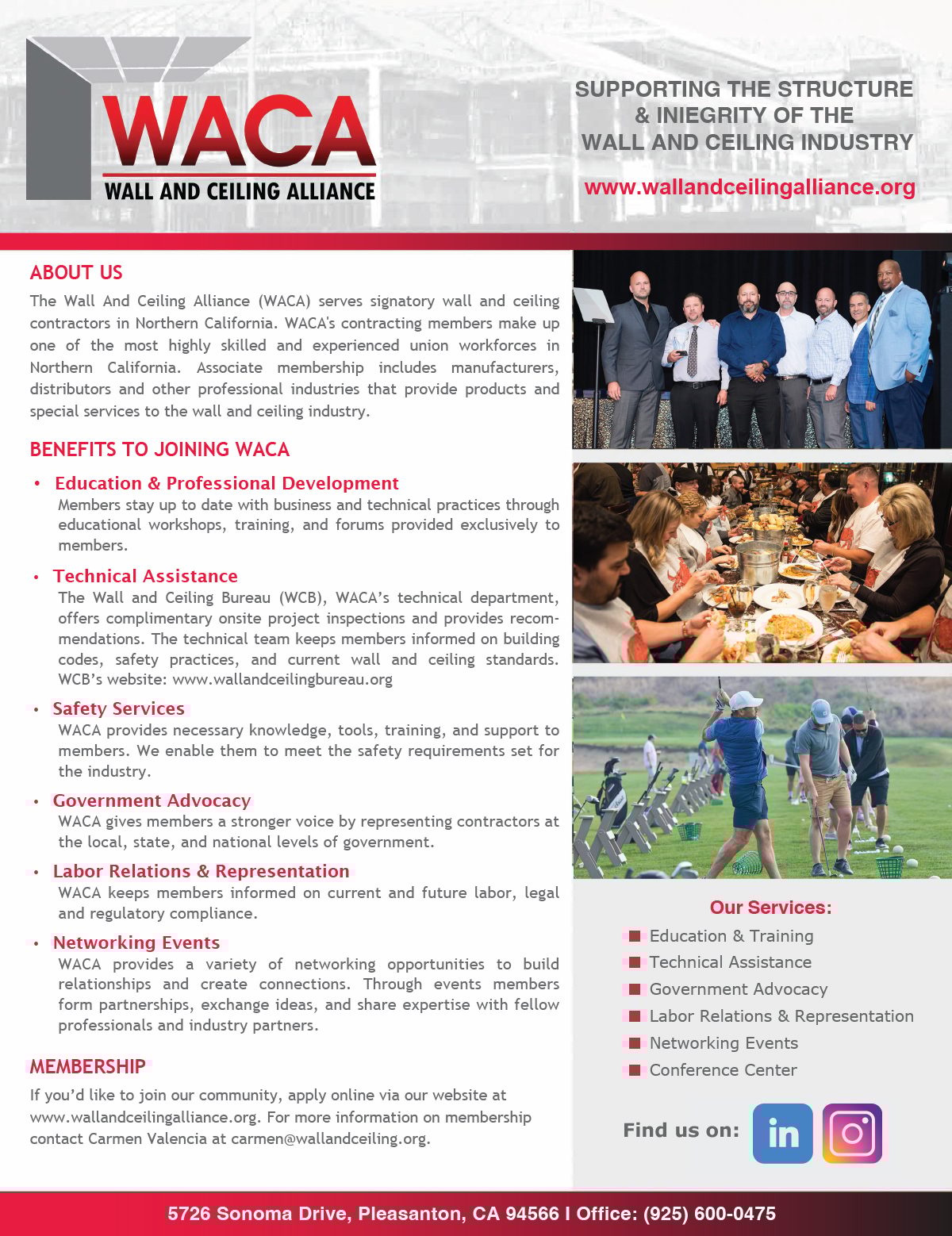 Wall and Ceilings Alliance (WACA)