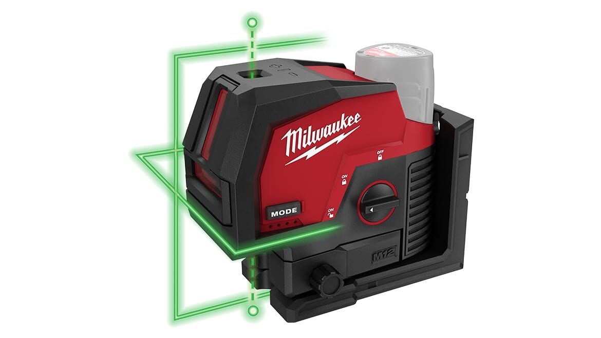 Cross Line & Plumb Points Laser - Milwaukee Tool