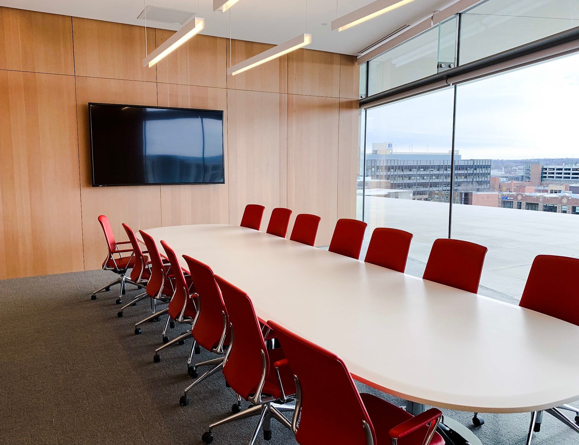 Heartland Companies Krause Gateway Center Des Moines Iowa Interior Conference Room Design