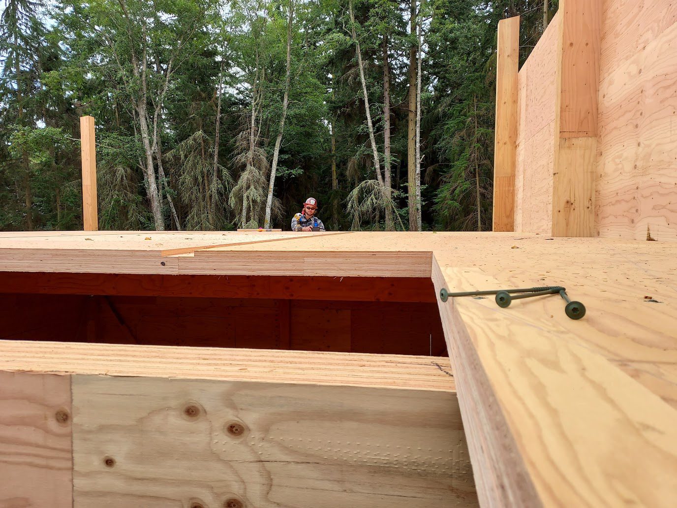 Mass Timber Project In Whidbey Island Washington Using SPAX Power Lag Screws