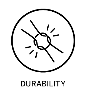 Durability icon: Snapping chain link.