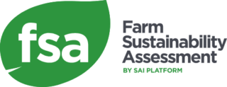 FSA logo: Farm Sustainability Assessment by SAI Platform.