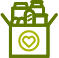 icon depicting a bag of food