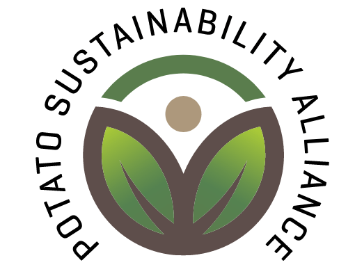 Logo: "Potato Sustainability Alliance" text encircling a green and brown plant-like symbol.