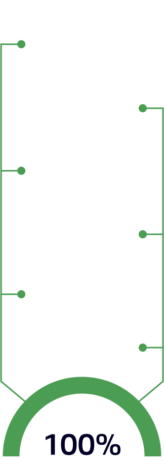 decorative infographic bracket