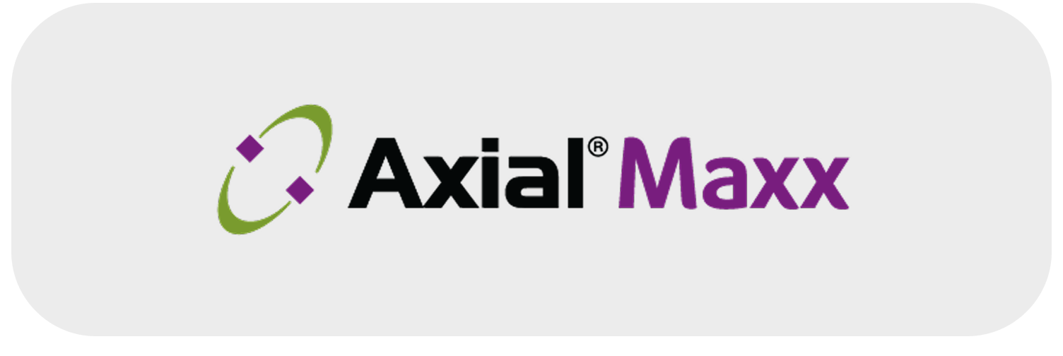 The Axial Maxx brand logo, featuring a green and purple graphic element next to the product name.