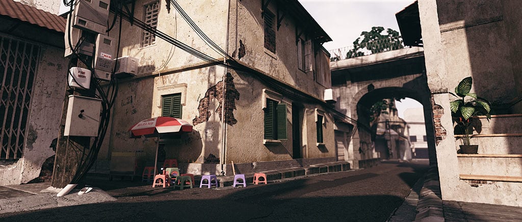 Road surface, Window, Building, Neighbourhood, Alley