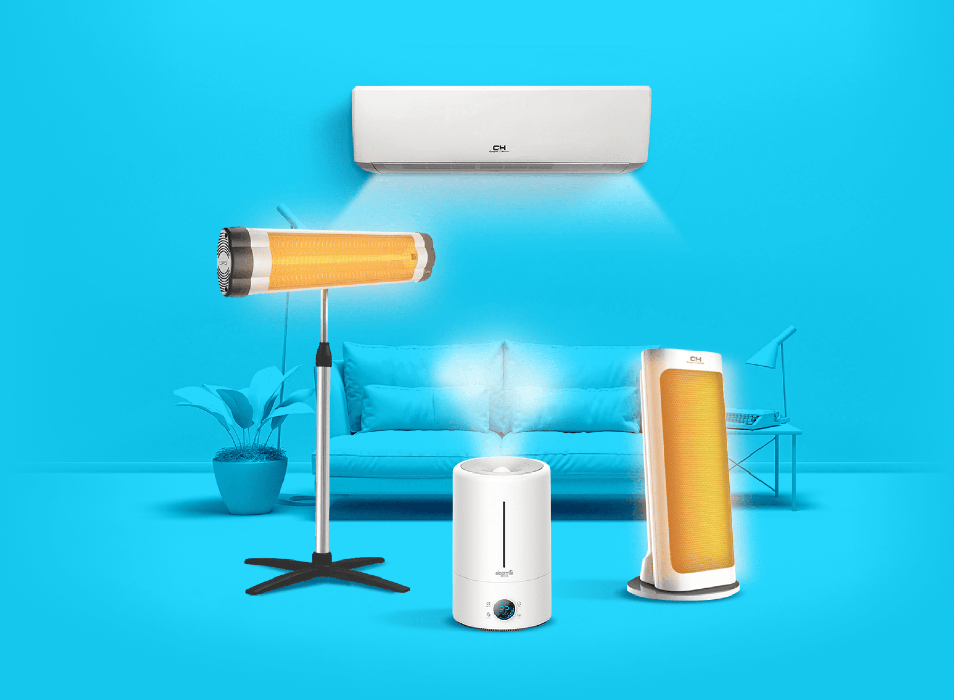Light, Azure, Cylinder