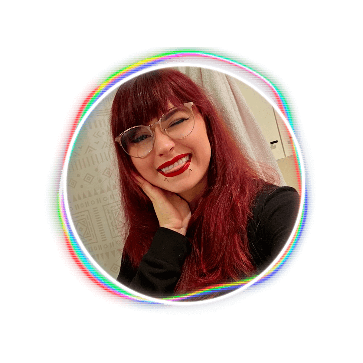 Vision Care, Facial expression, Eyewear, Glasses, Lips, Beauty, Happiness, Eyelash, Smile, Selfie