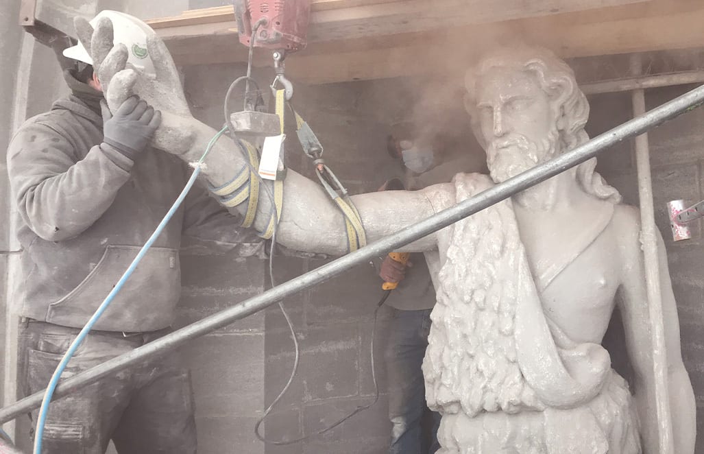 Safety glove, Sculpture, Statue, Art