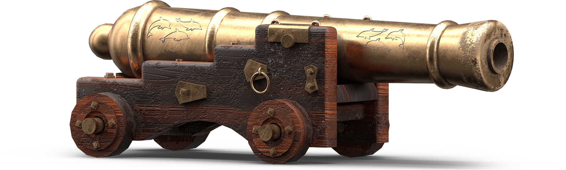 Combat vehicle, Cannon, Wood