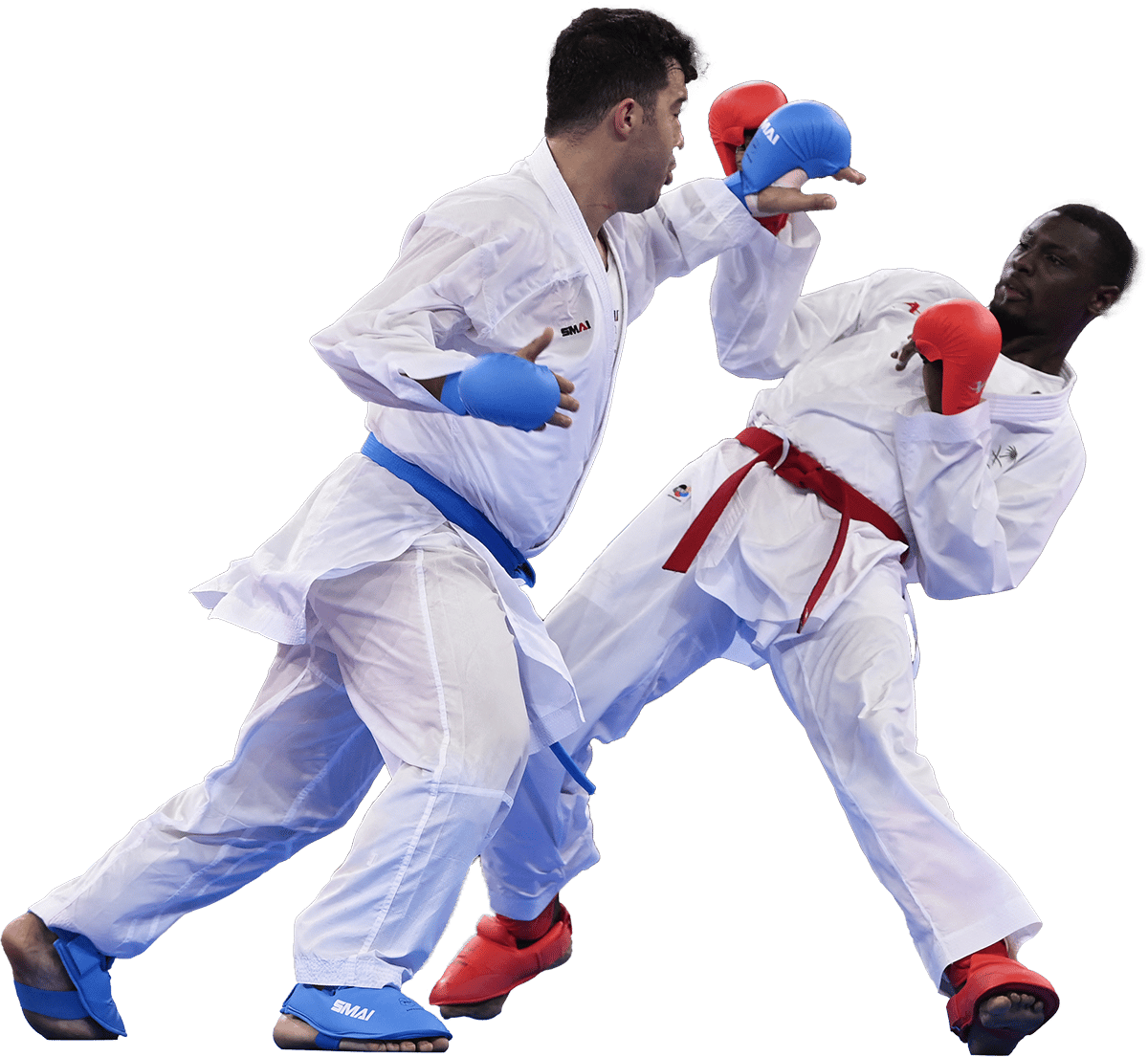 Martial arts uniform, Sports equipment, Hand, Dobok, Arm, Sleeve, Gesture