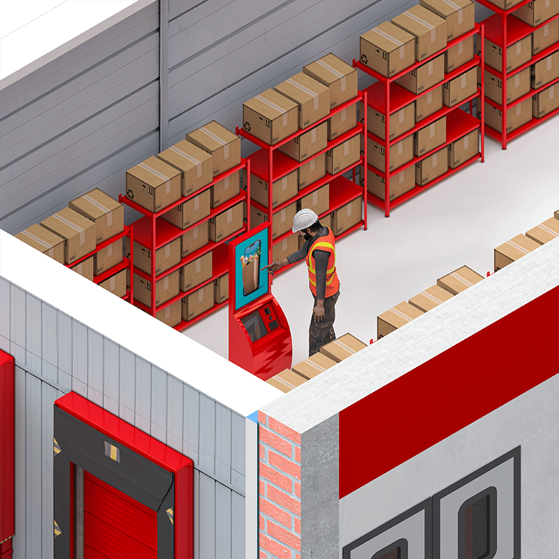 Material property, Rectangle, Architecture, Brick, Line, Red, Shelving