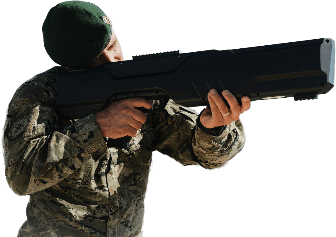 Military camouflage, Ballistic vest, Air gun, Marines, Gesture, Trigger, Sleeve
