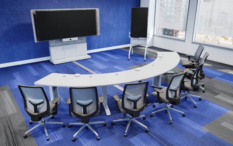 Conference Room Table, Office chair, Electronic device, Furniture, Technology