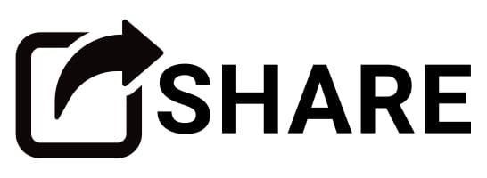 Share icon and text "SHARE".