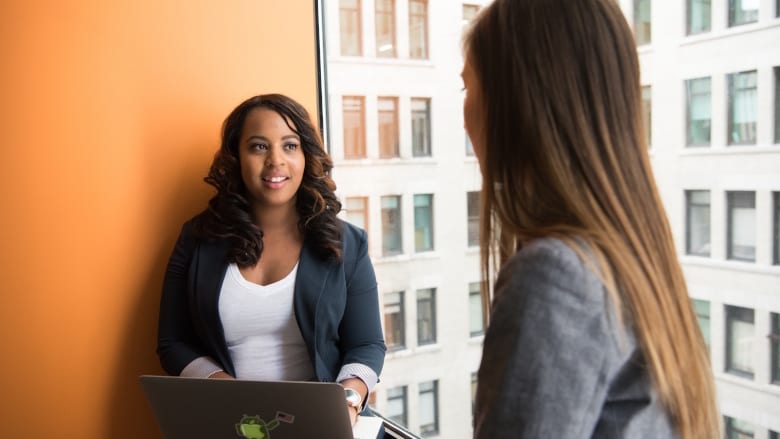 Personal computer, Smile, Window, Laptop, Fashion, Gesture, Building