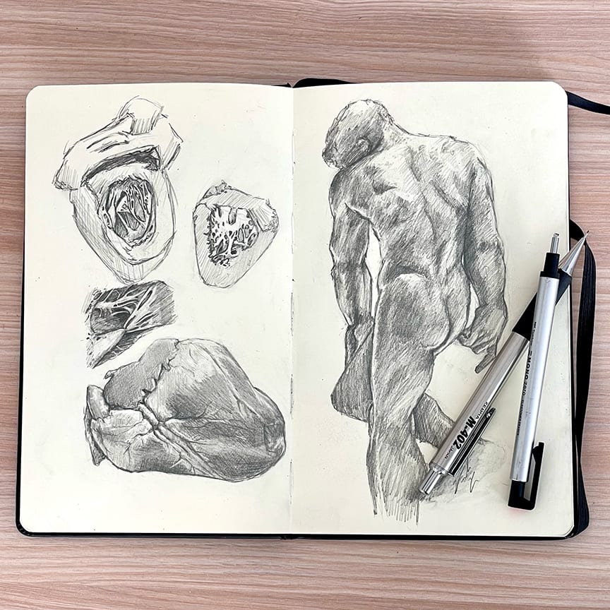 Human anatomy, Vertebrate, Jaw, Sleeve, Gesture, Art, Bone, Font