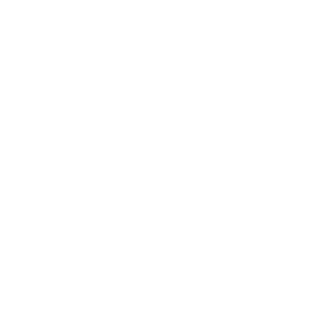 White X mark with rounded ends on dark green background.
