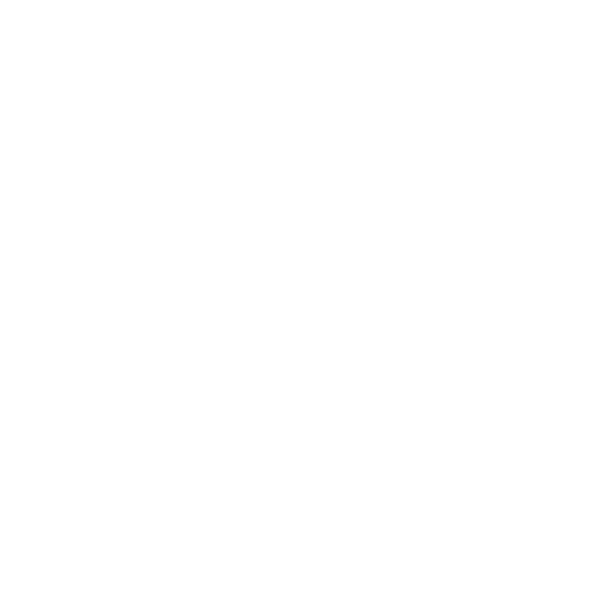 Green letter N with white outline.