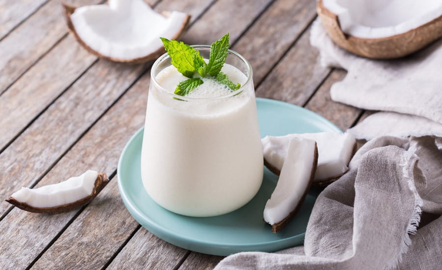 Dairy product, Almond milk, Aguas frescas, Food, Ingredient, Tableware, Buttermilk, Ayran, Dessert