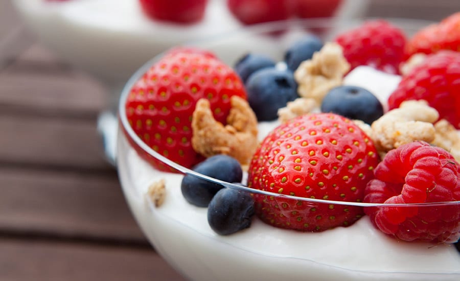 Natural foods, Dairy product, Food, Fruit, Produce, Tableware, Ingredient, Berry, Strawberry, Strawberries