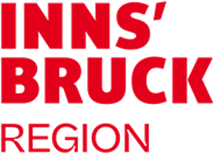 Logo with INNS'BRUCK REGION in bold red text.