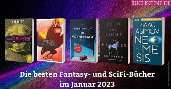 Die besten Fantasy und SciFi B&#xFC;cher im Januar 2023