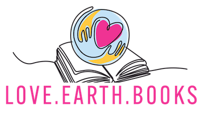 Love. Earth. Books. Logo
