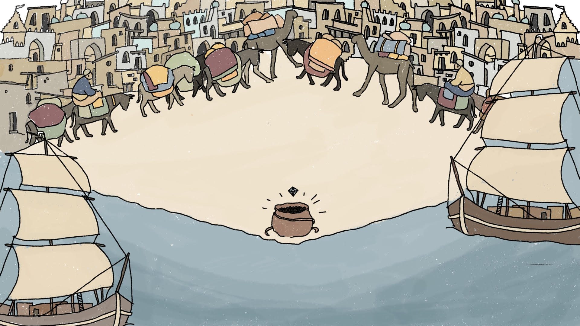 Mode of transport, Urban design, Vertebrate, Cartoon, Mammal, Organism, World, Art