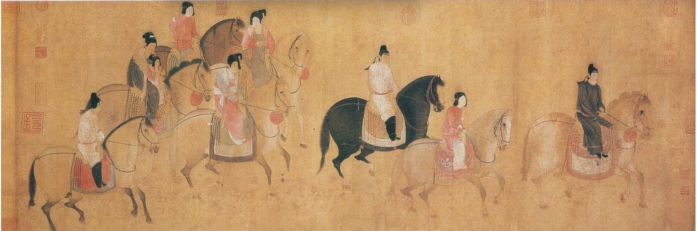 Working animal, Horse, Textile, Paint, Art, Painting, Wood