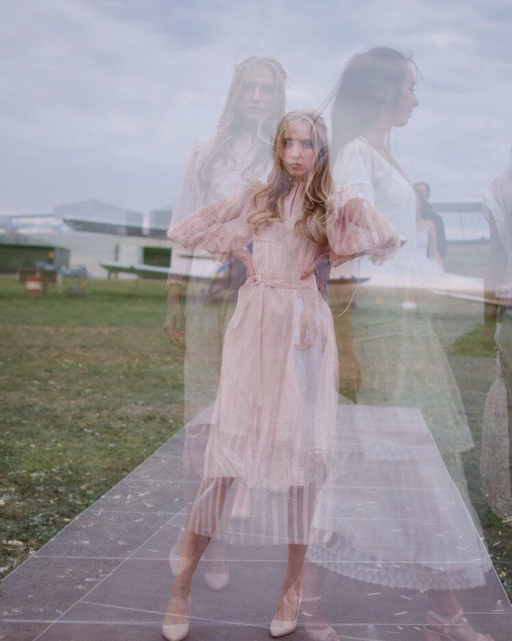 Bridal clothing, Zombie, Sky, Gesture, Happy, Dress