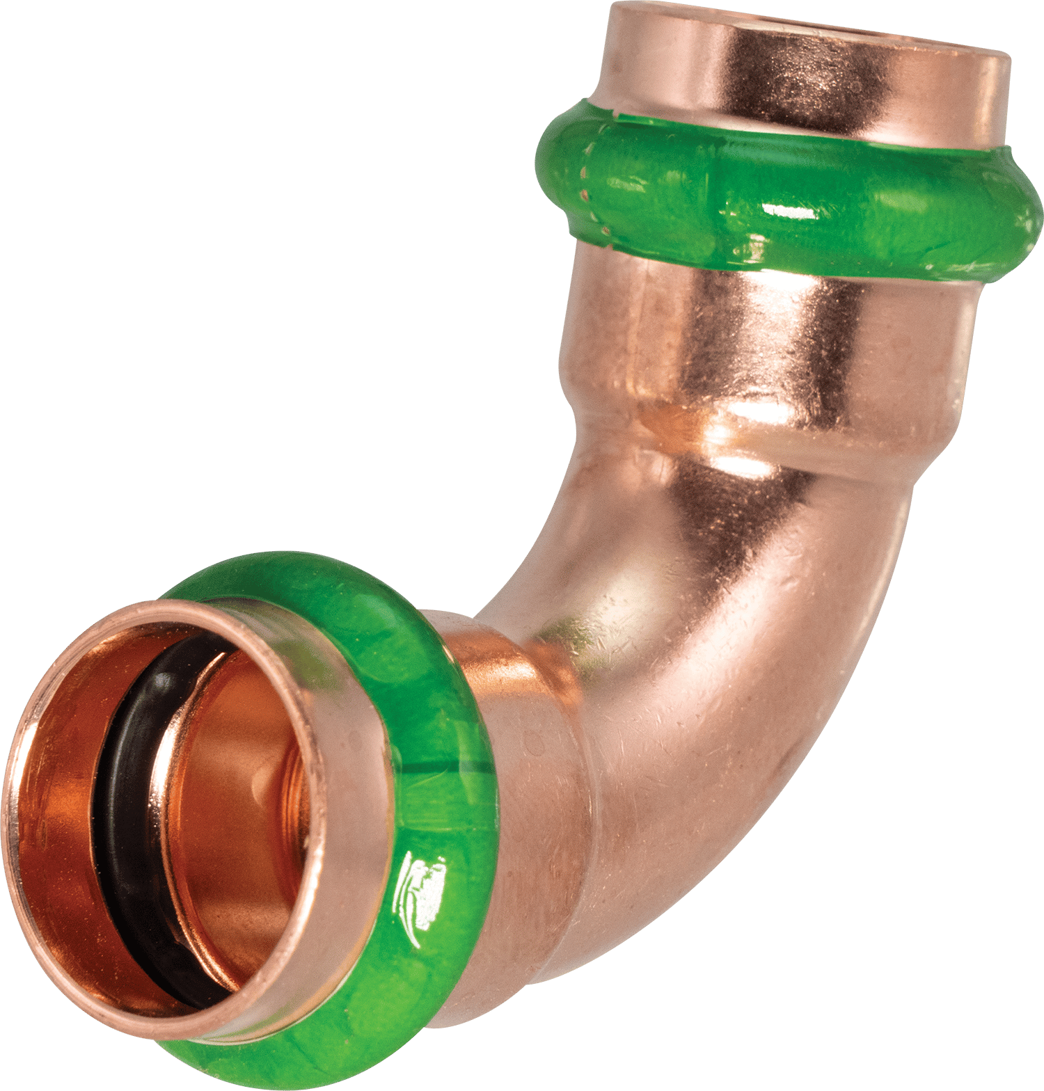 CopperPress pipe elbow