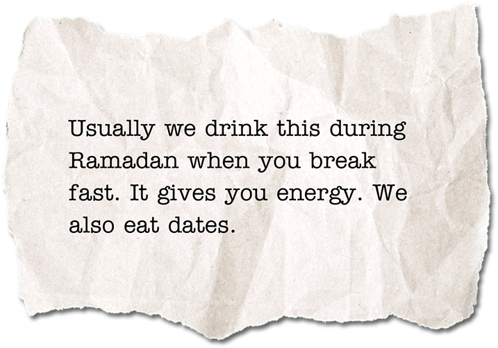 Natural material, Font