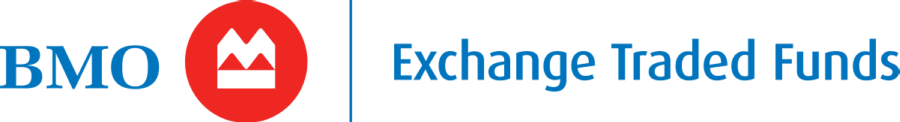 BMO Exchange Traded Funds logo with blue text and a red circular emblem.