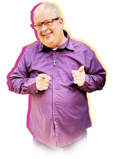 Vision care, Dress shirt, Clothing, Face, Glasses, Head, Smile, Outerwear, Eye, Purple