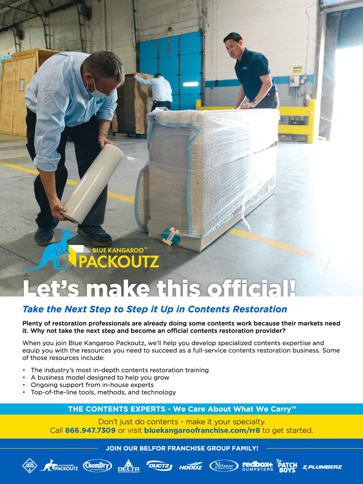 Blue Kangaroo Packoutz 