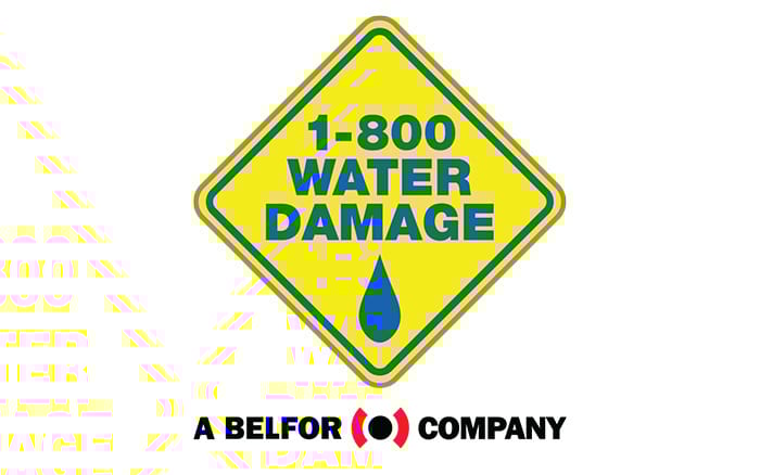 1 800 WATER DAMAGE BELFOR