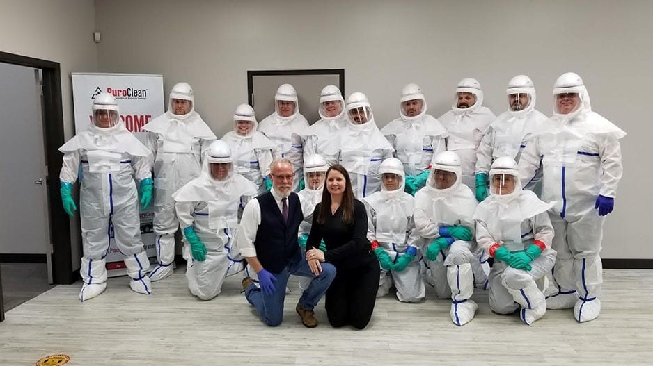 First Microbial Warrior Class Suited Up