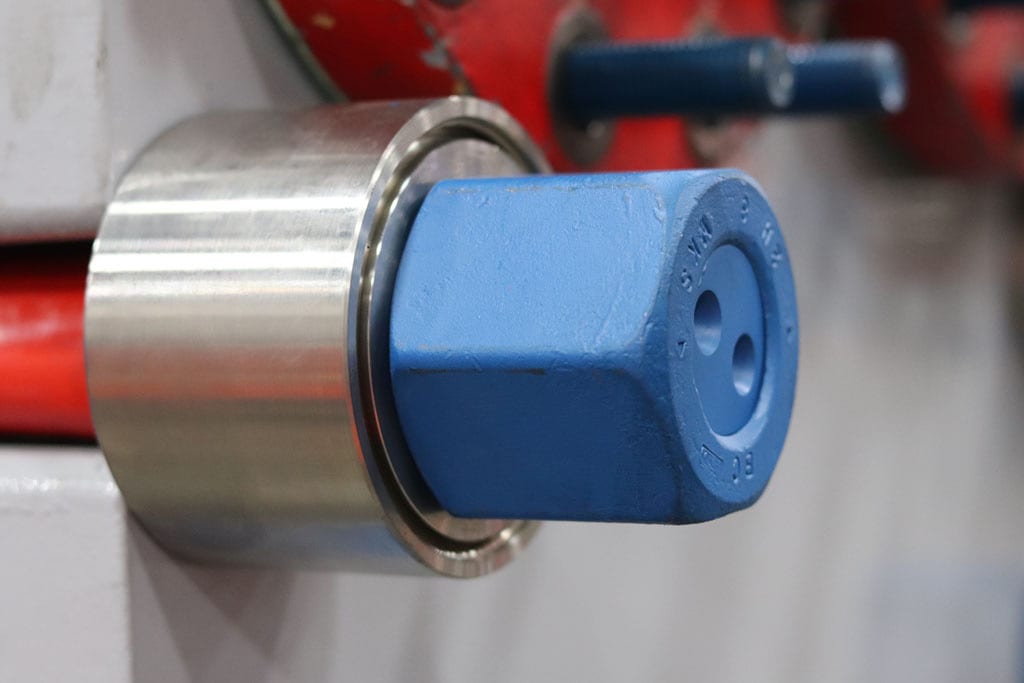 Blue Nut Bearing Box