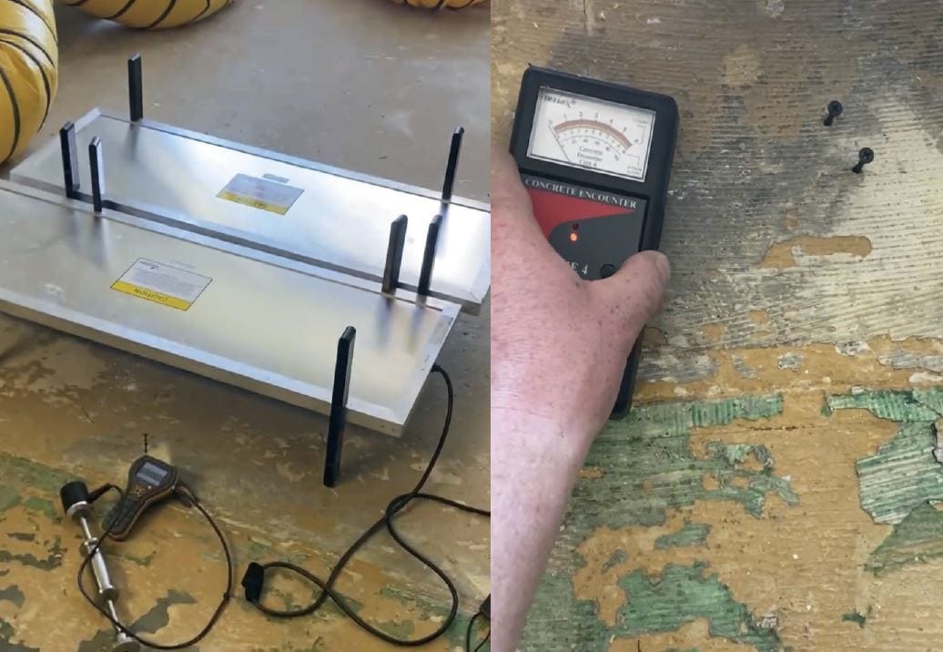 Hidden Moisture Detecting