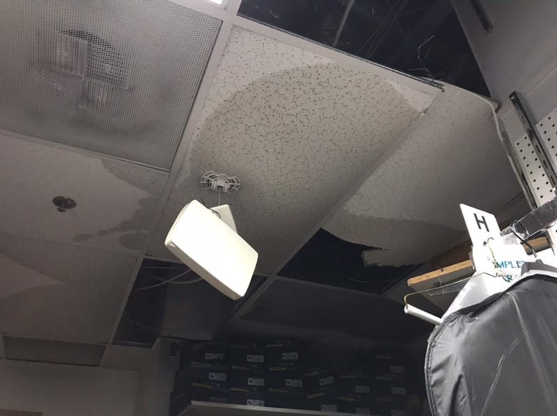 Ceiling Water