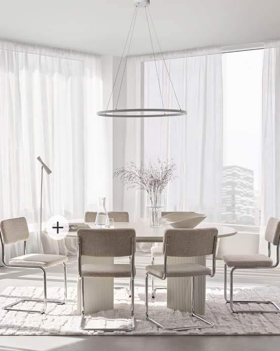 Furniture, Property, Building, Table, Chair, Textile, Wood, Curtain, Grey, Shade